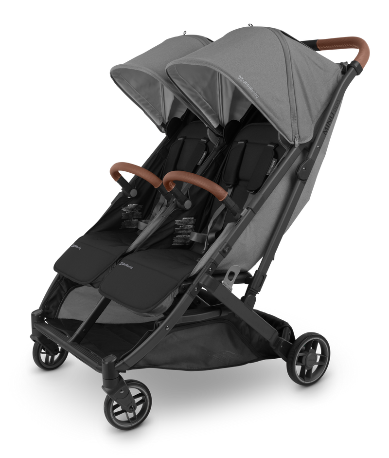 Padded UPPAbaby bumper bar, easy-attach stroller bar, MINU Duo swing-open bar, toddler-friendly safety bar