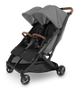 Padded UPPAbaby bumper bar, easy-attach stroller bar, MINU Duo swing-open bar, toddler-friendly safety bar