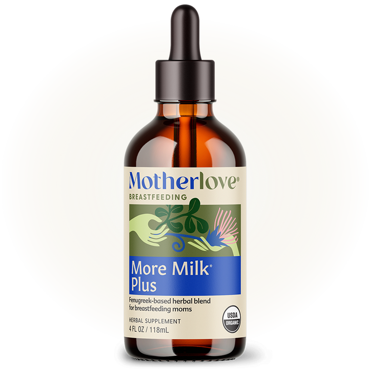 Motherlove More Milk Plus¨ Traditional Tincture 4oz potent formula works as supplements to increase breast milk supply