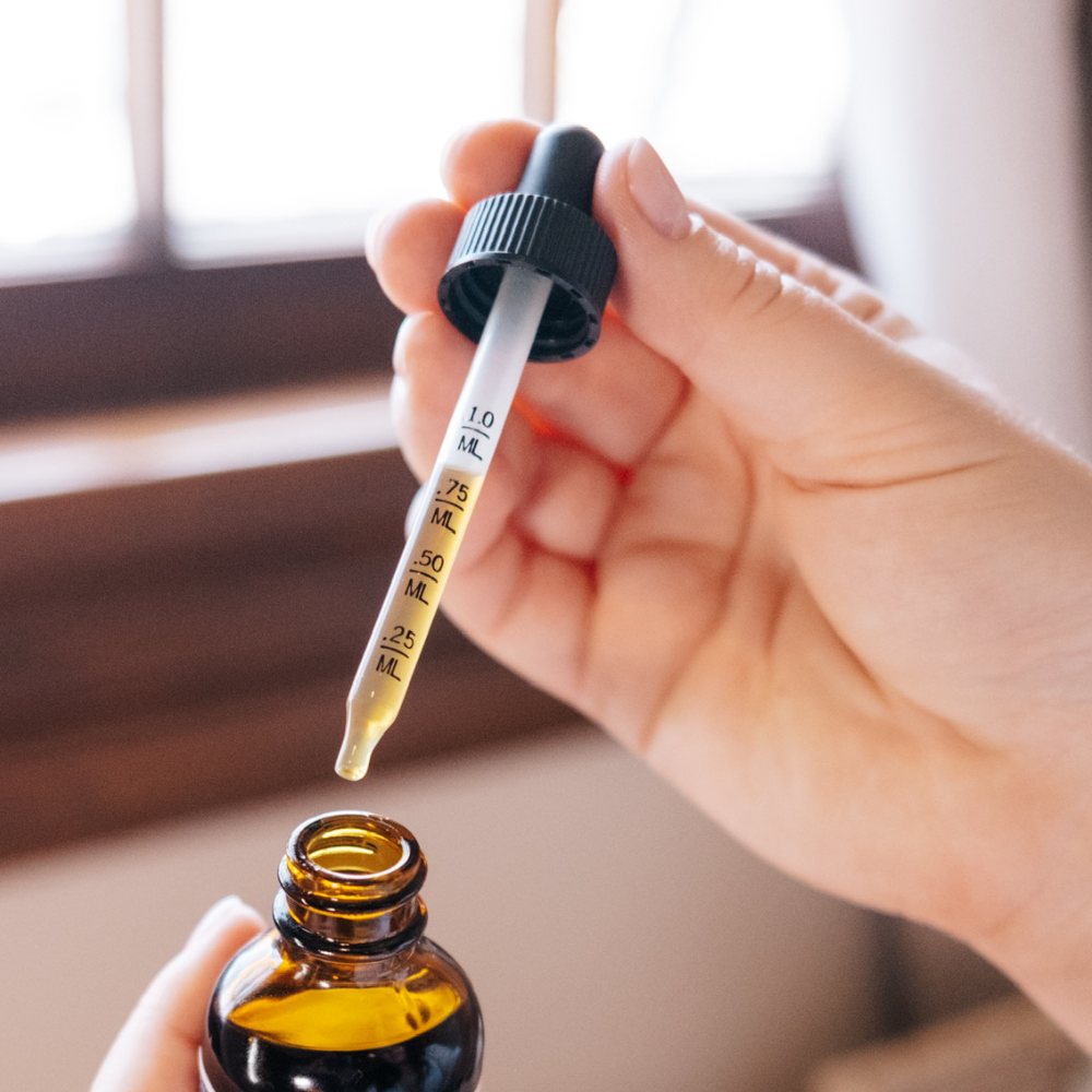 Close-up of Motherlove More Milk¨ Special Blend Traditional Tincture, supplements to increase breast milk supply effectively