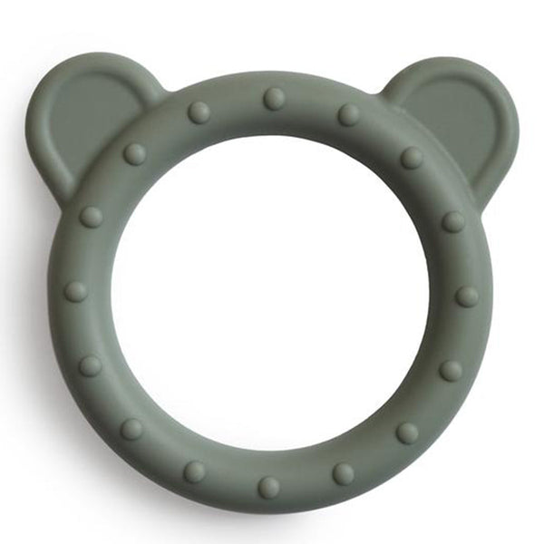 Mushie Teethers Dried Thyme Bear Ring