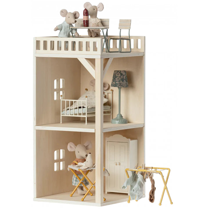 maileg mice and maileg dollhouse farmhouse annex