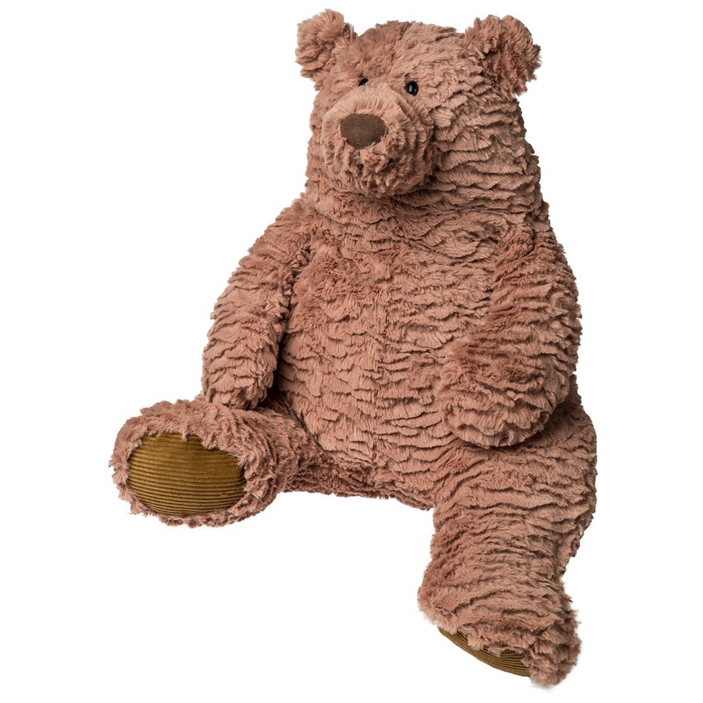 Mary Meyer 18-Inch FabFuzz Peanut Teddy Bear stuffed animal for huggable fun.