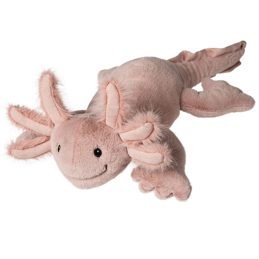 Mary Meyer Skwiggle Axolotl stuffed animals with a playful design.