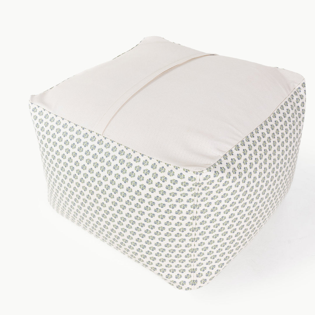 Gathre meadow patterned ottoman pouf