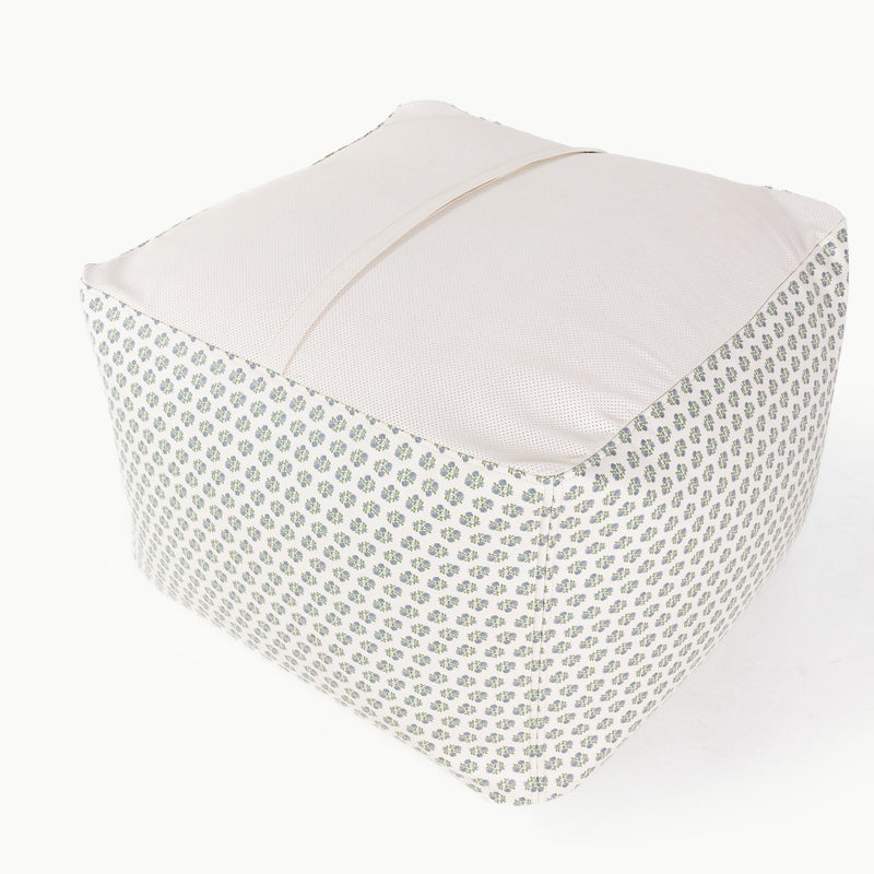 Gathre meadow patterned ottoman pouf