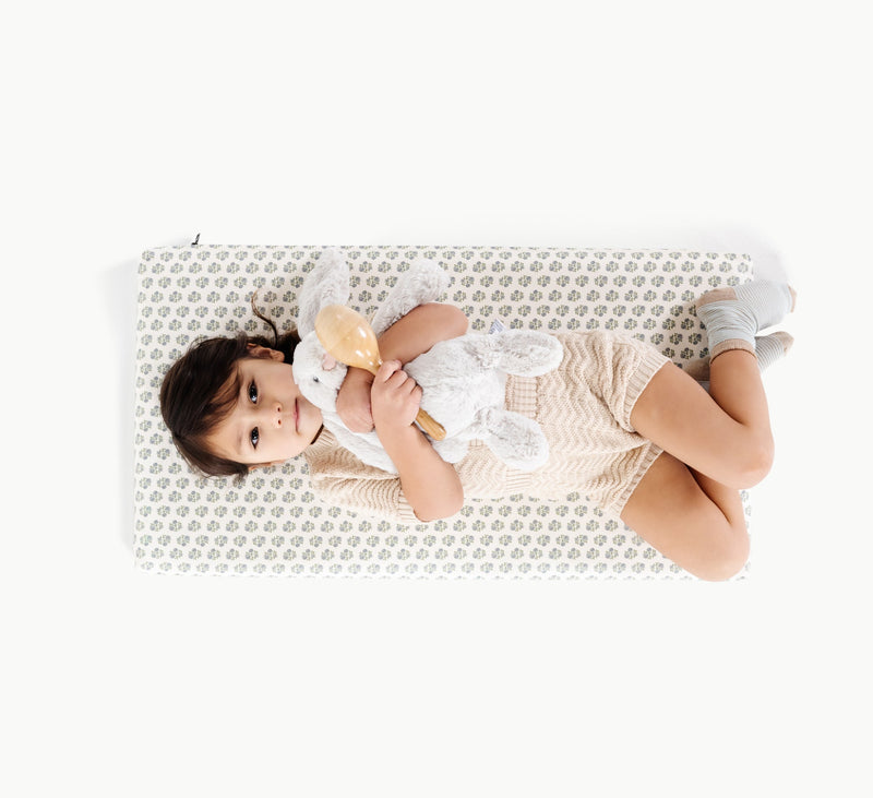 Gathre patterned portable baby changing mat 