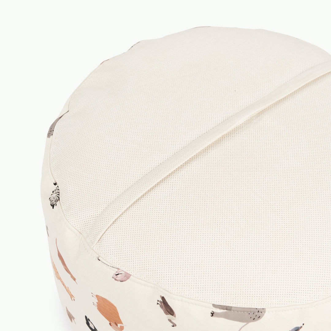 Gathre kids animal patterned pouf