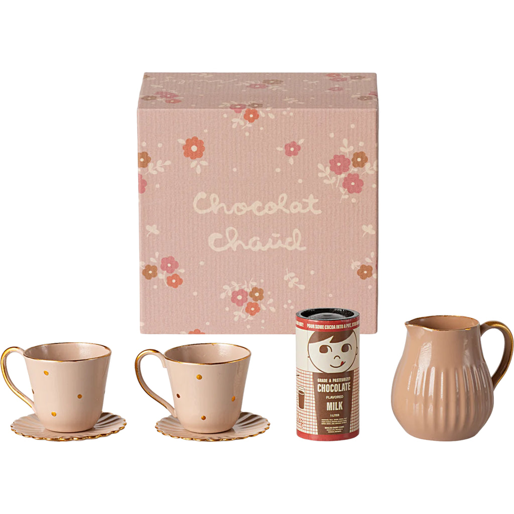 Maileg Dollhouse accessories hot chocolate set