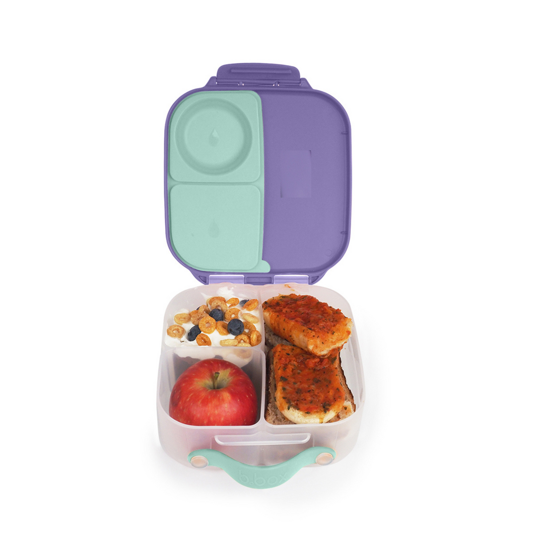 b box lilac pop mini bento box for kid