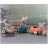 maileg mice with mouse cars