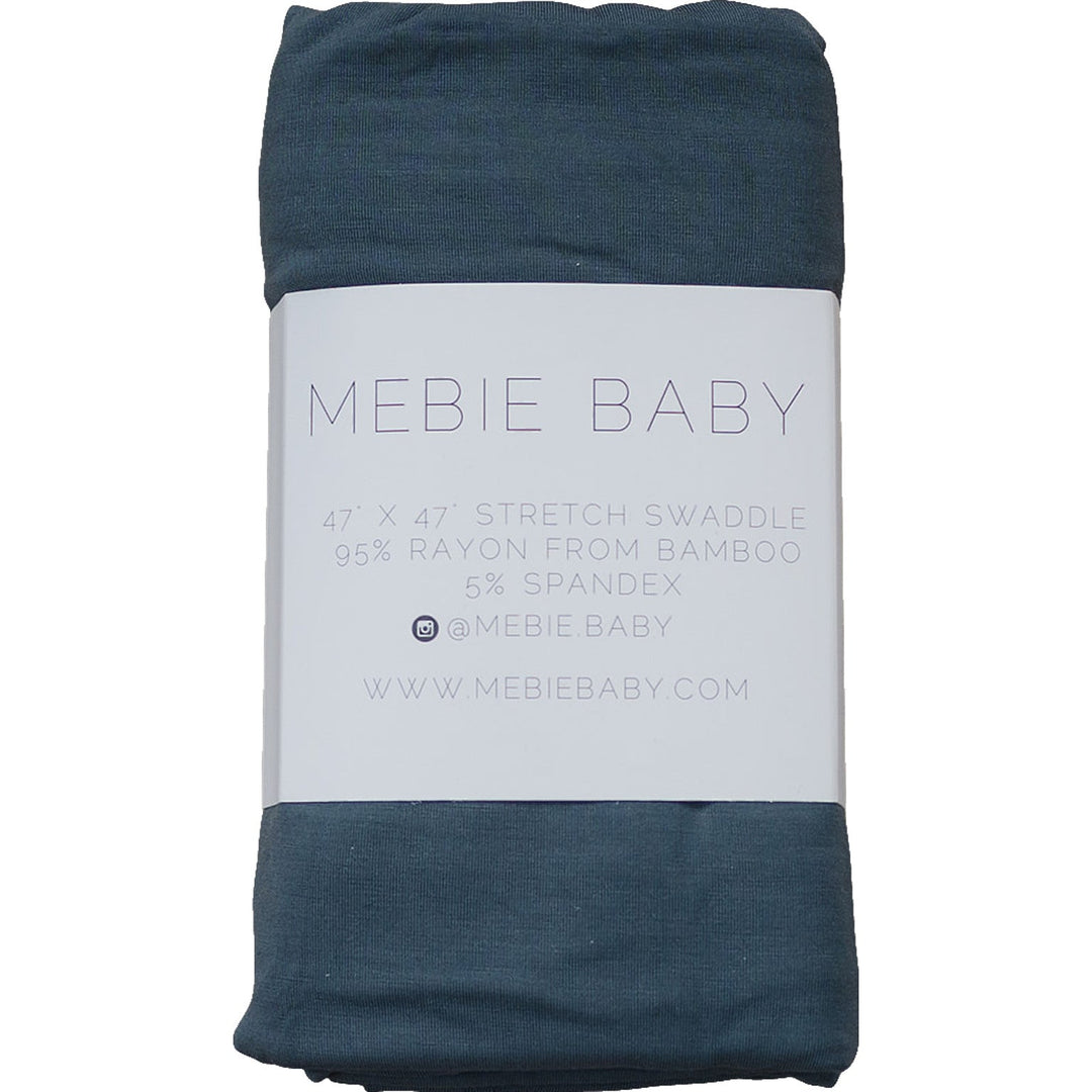 Mebie Baby Charcoal Bamboo Stretch Swaddle wraps your newborn in soft, cozy comfort as a baby swaddle.