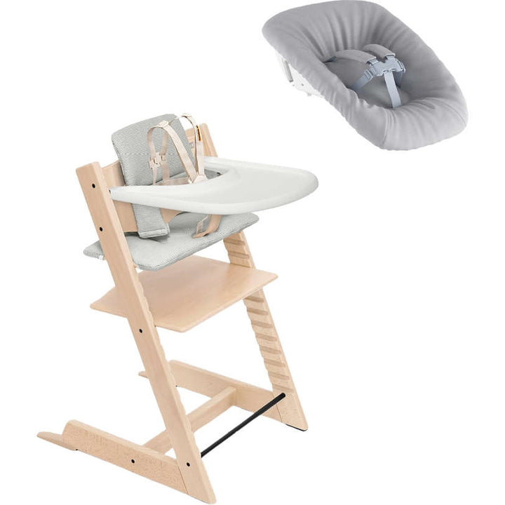 Stokke Tripp Trapp High Chair² with Cushion, Tray and Newborn Set