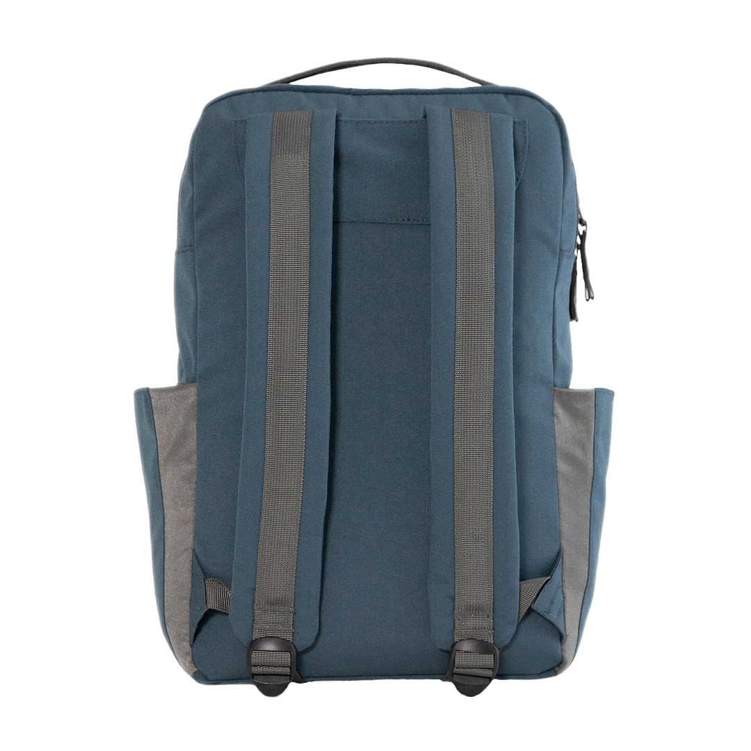 Little Unicorn Red Rovr Roo Backpack - Navy shown in profile, crafted for style and practicality in backpacks for kids.