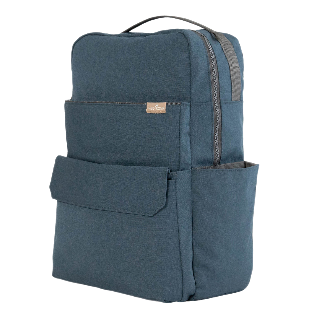Navy Red Roo Little Unicorn Red Rovr Roo Backpack - Navy – Hazel & Fawn