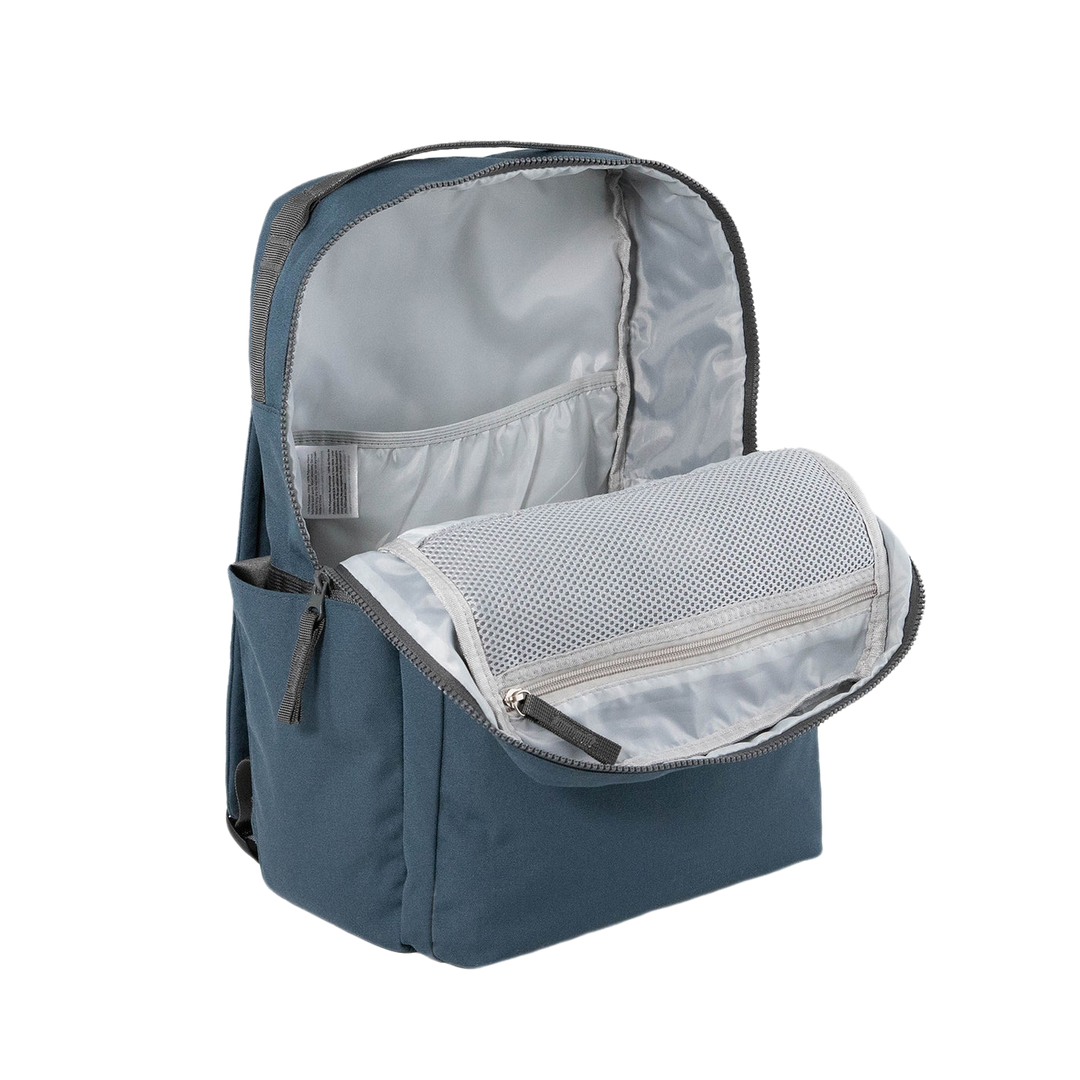 Little Unicorn’s Red Rovr Roo Backpack in Navy brings everyday ease and charm to little kid backpacks.