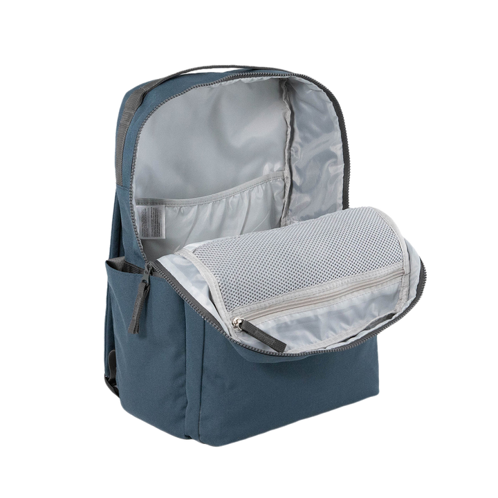 Little Unicorn’s Red Rovr Roo Backpack in Navy brings everyday ease and charm to little kid backpacks.