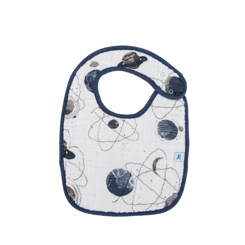 Classic 3 Pack Bibs by Little Unicorn - Planetary 2, perfect bib for baby boys