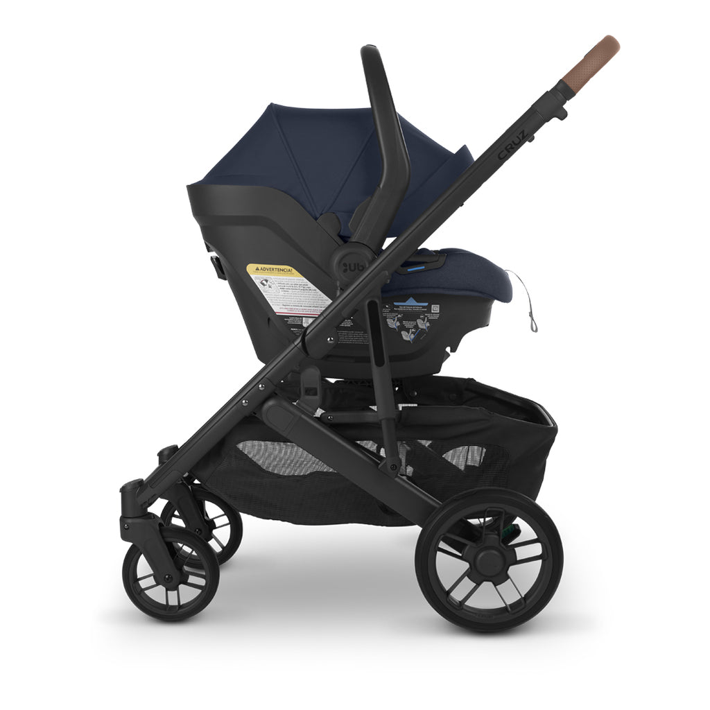 uppababy cruz stroller with noa mesa max infant car seat