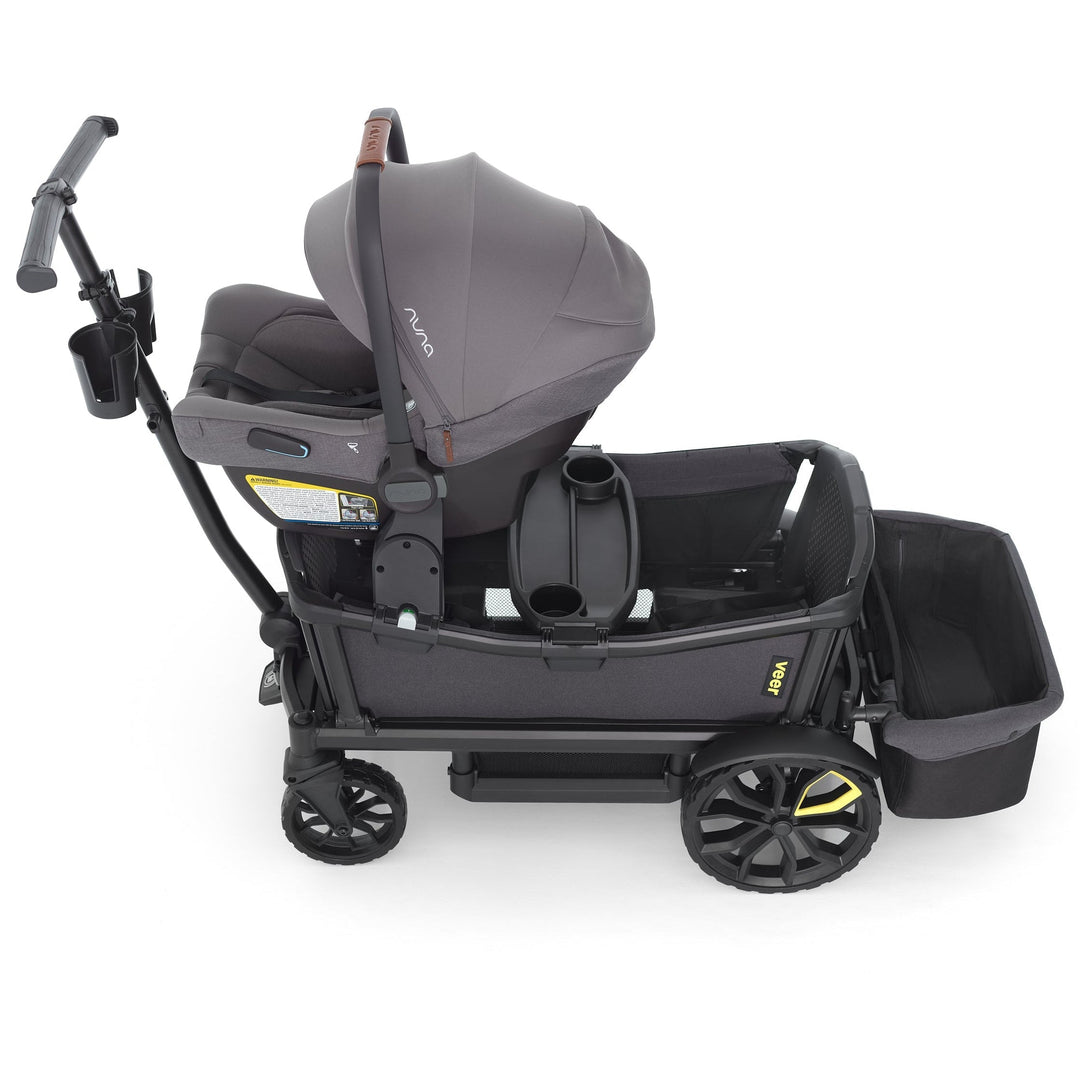 Veer Cruiser XL Infant Car Seat Adapter for Nuna, enhancing best baby strollers versatility.