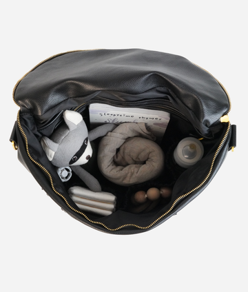 Fawn Design The Original Diaper Bag - Black – Hazel & Fawn display picture 2