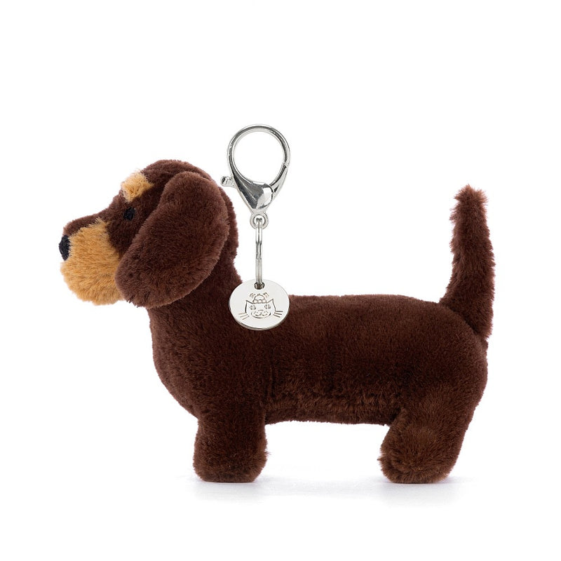 cute sausage dog cute stuffed animals keychain jellycat