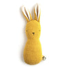 Ouistitine Baby Rattle Toy Bunny in Mustard