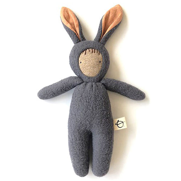 Ouistitine Plushies Mini Bunny in Grey