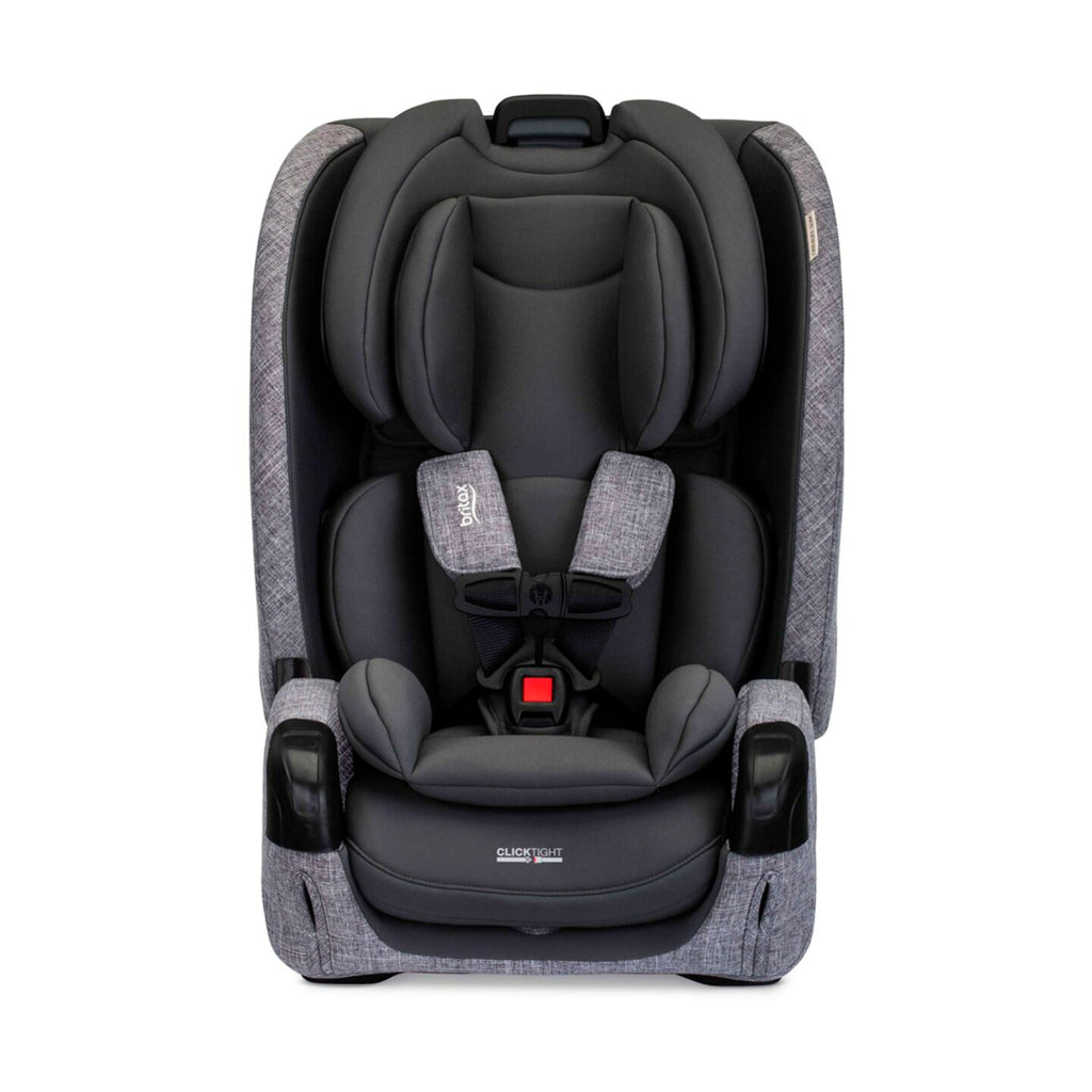 Britax One4Life Slim ClickTight all-in-one car seat in Mineral Gray, designed for long-lasting use.