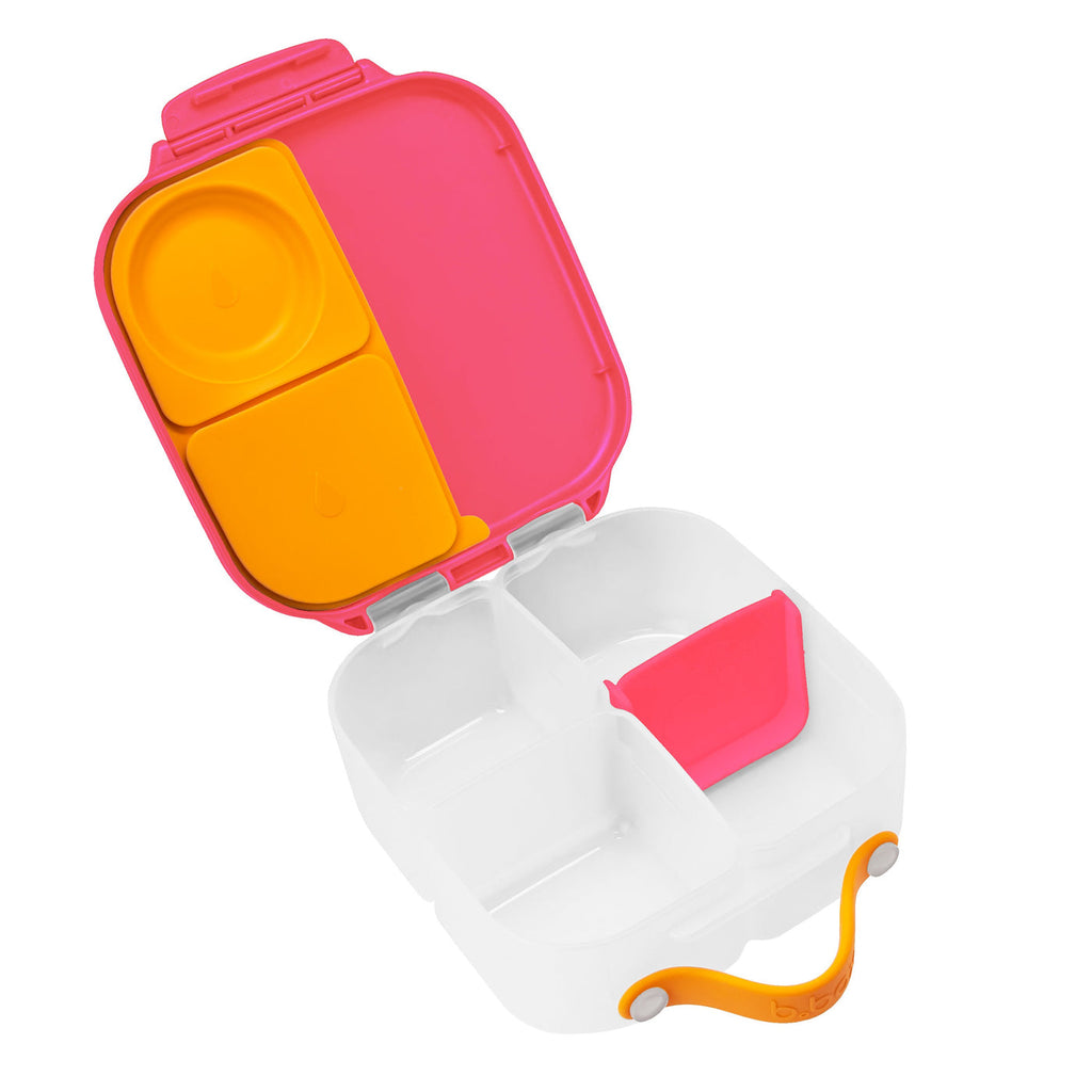 bbox strawberry shake mini bento with silicone seal for kids