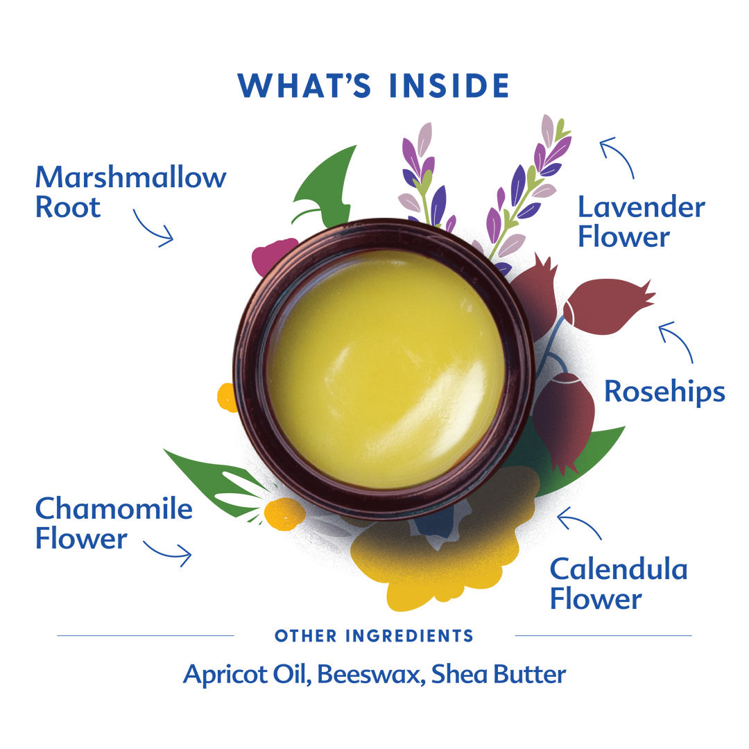 Motherlove Pregnant Belly Salve shown on white background, designed as the best skincare for pregnancy and stretch mark prevention.