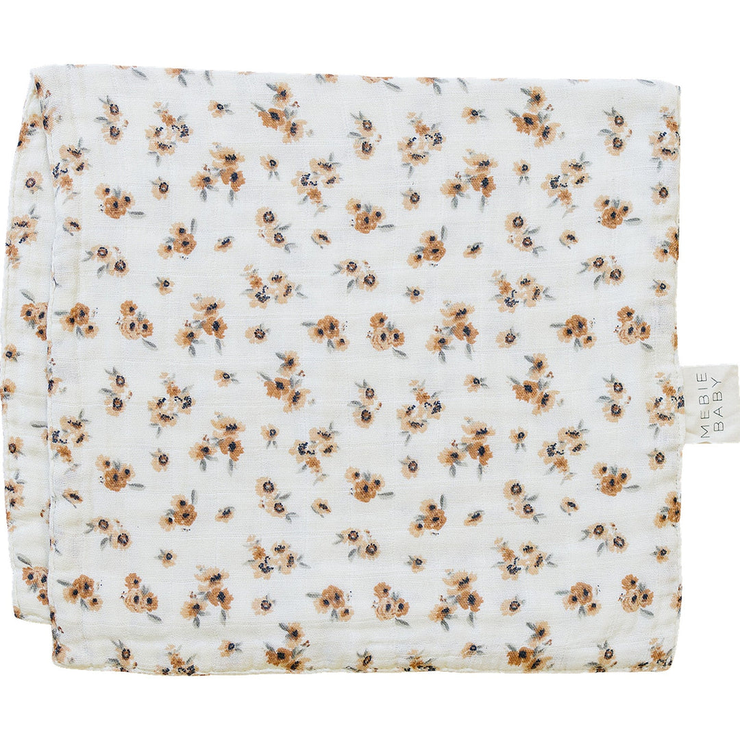 Keep feeding time mess-free with the Autumn Bloom Muslin Burp Cloth from Mebie Baby, ideal as baby burp cloths.