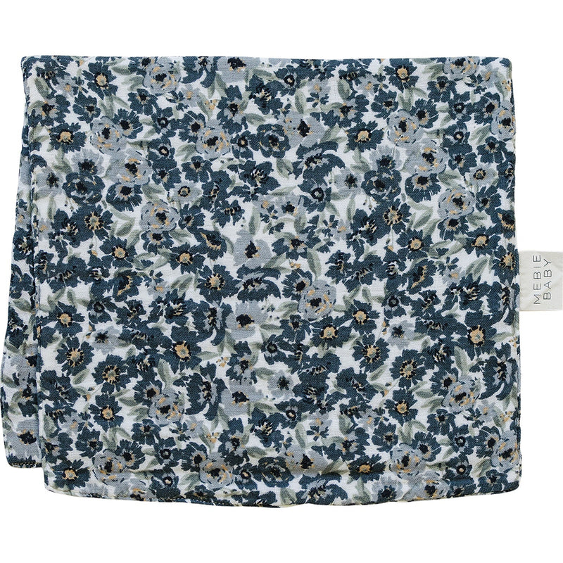 Mebie BabyÕs Liberty Floral Muslin Burp Cloth keeps baby clean with soft, absorbent burp cloths.