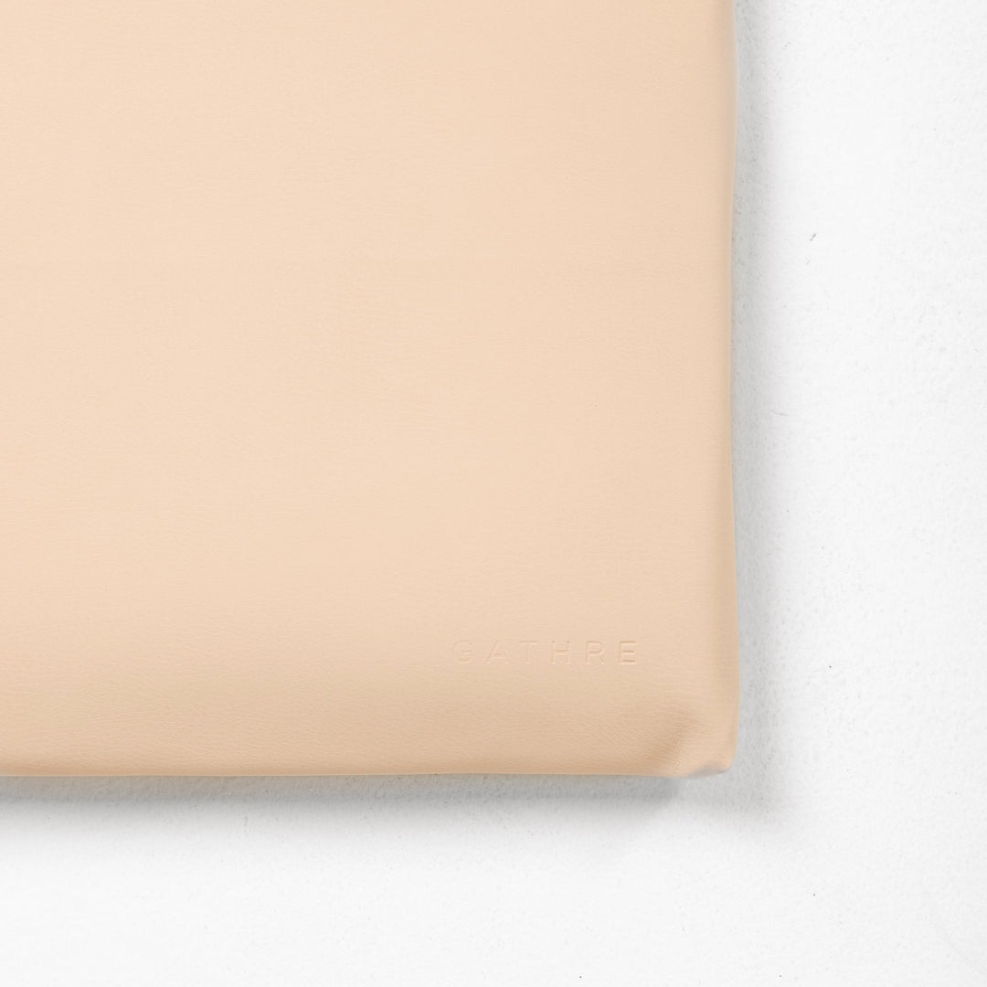 Gathre vegan leather baby changing mat