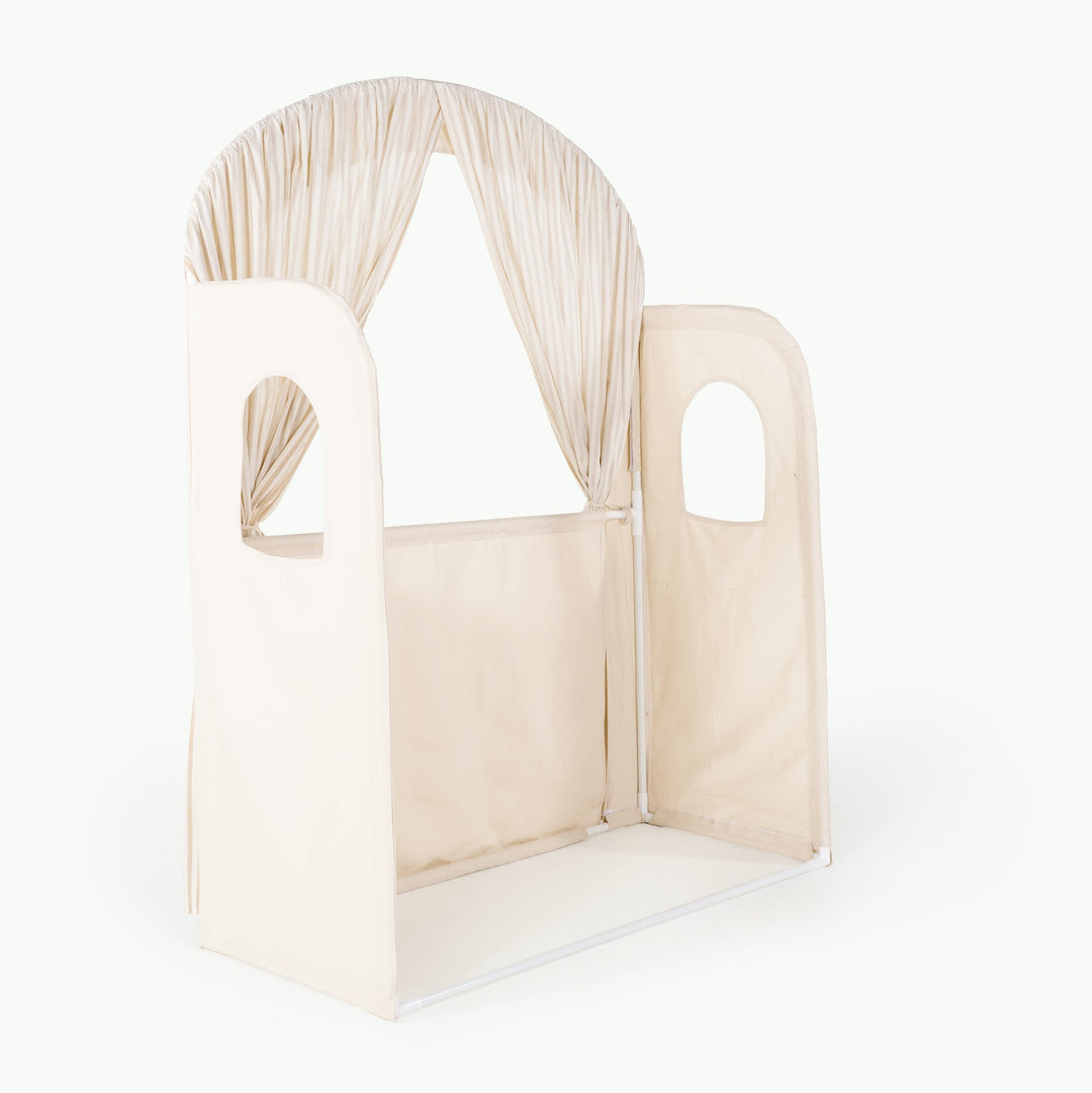 Gather toy theater for pretend play