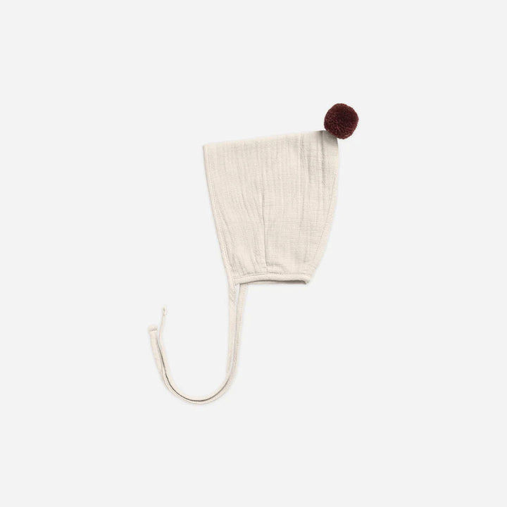quincy mae baby bonnet natural