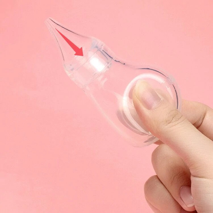 Haakaa Easy-Squeezy Silicone Bulb Syringe for clearing baby nose