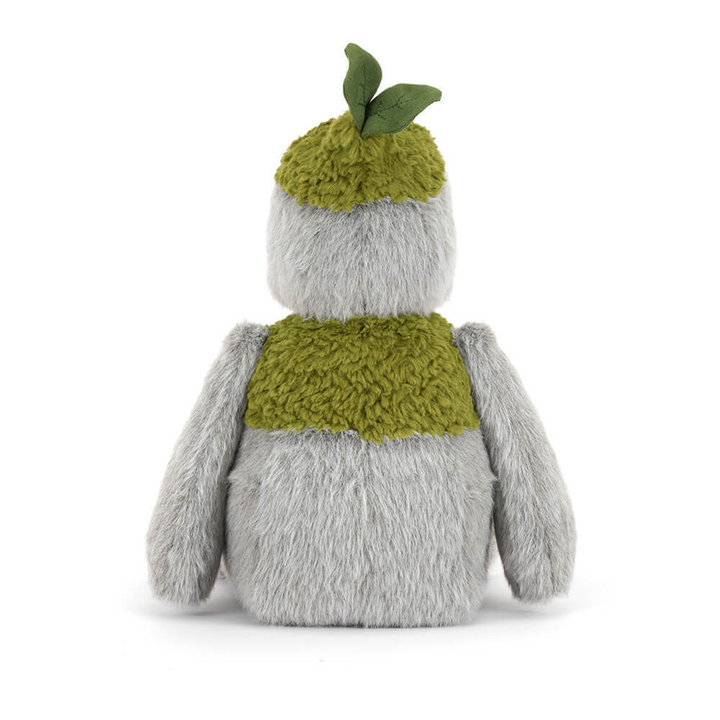 Jellycat Rockleton plush stuffed animal toy, soft mossy rock character stuffed toy, best children's toy - back view