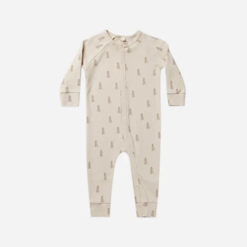 Organic pajama long johns with trees by rylee cru