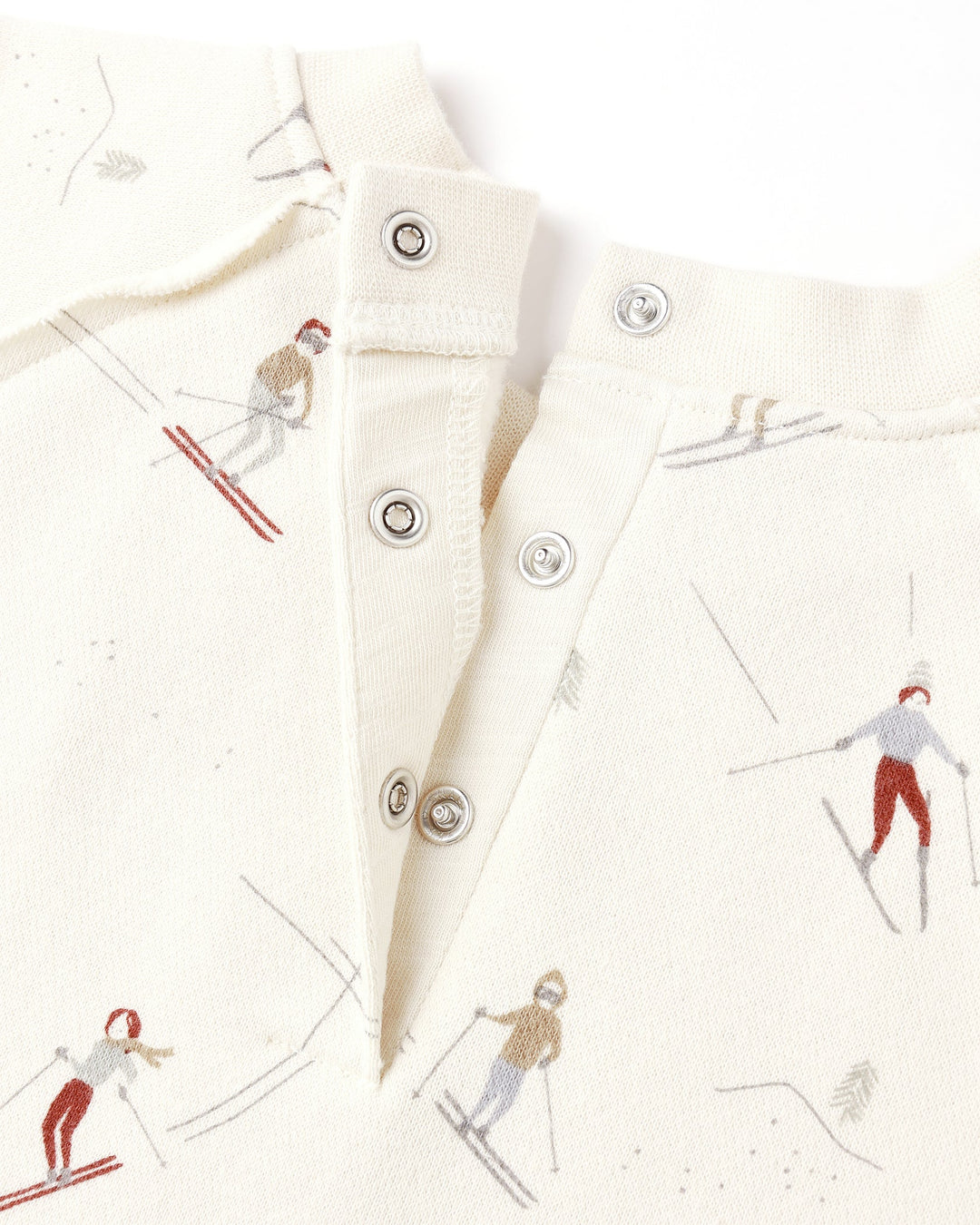 Rylee + Cru cotton jumper one suit for babies ski pattern