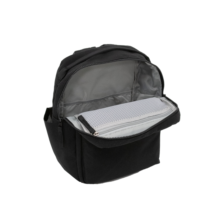 Compact and practical, the Little Unicorn Red Rovr Mini Roo Backpack - Charcoal is a perfect fit for backpack kids.