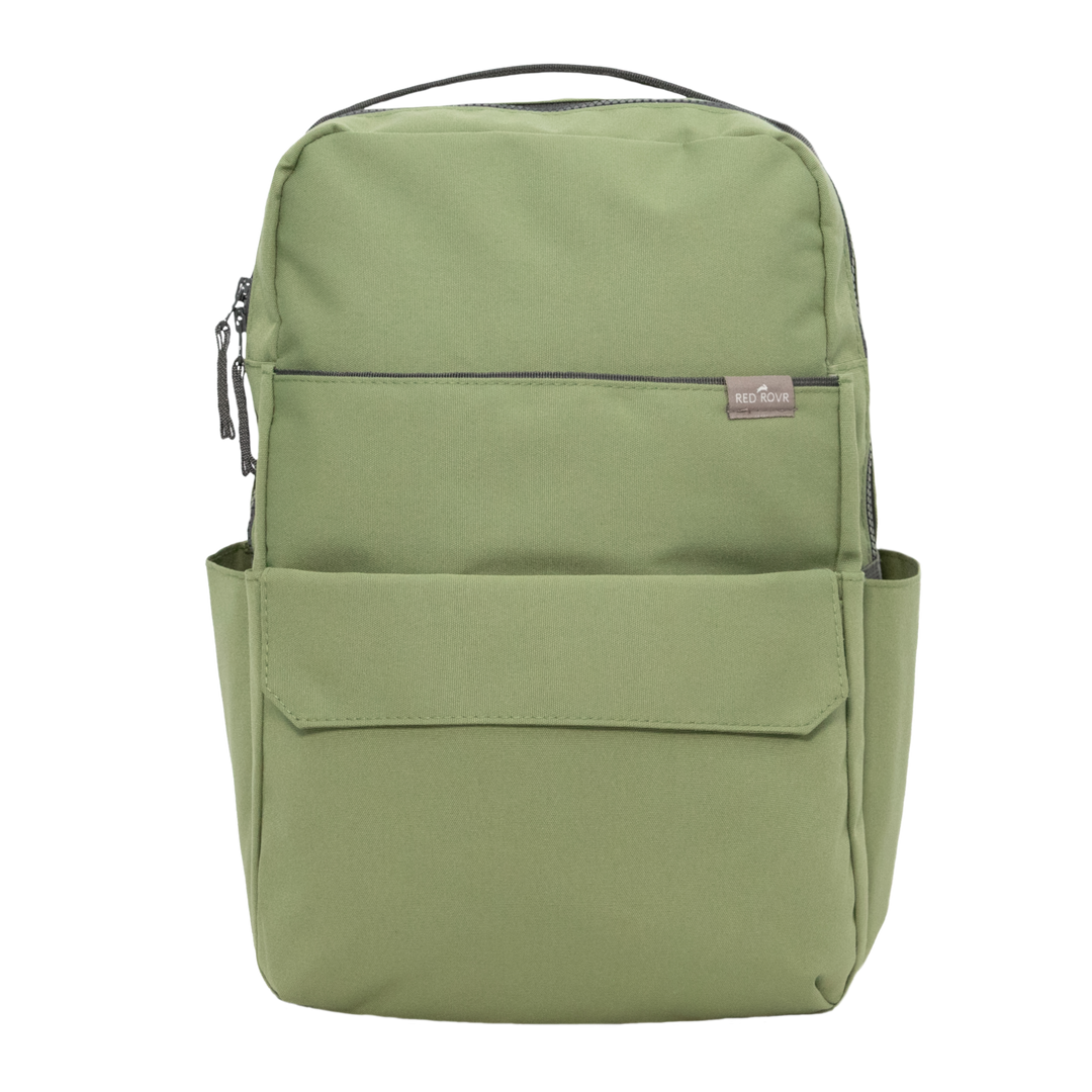 Crafted for adventure, the Little Unicorn Red Rovr Roo Backpack in Moss offers a stylish and functional choice among kids backpacks.