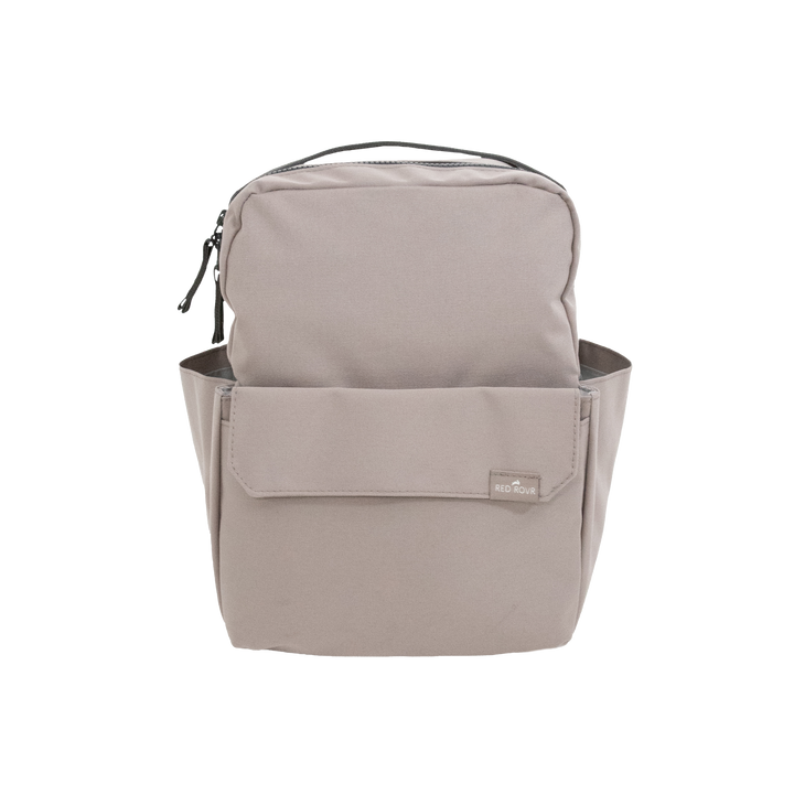 Little Unicorn Red Rovr Mini Roo Backpack in Truffle brings modern charm to everyday kids backpacks.