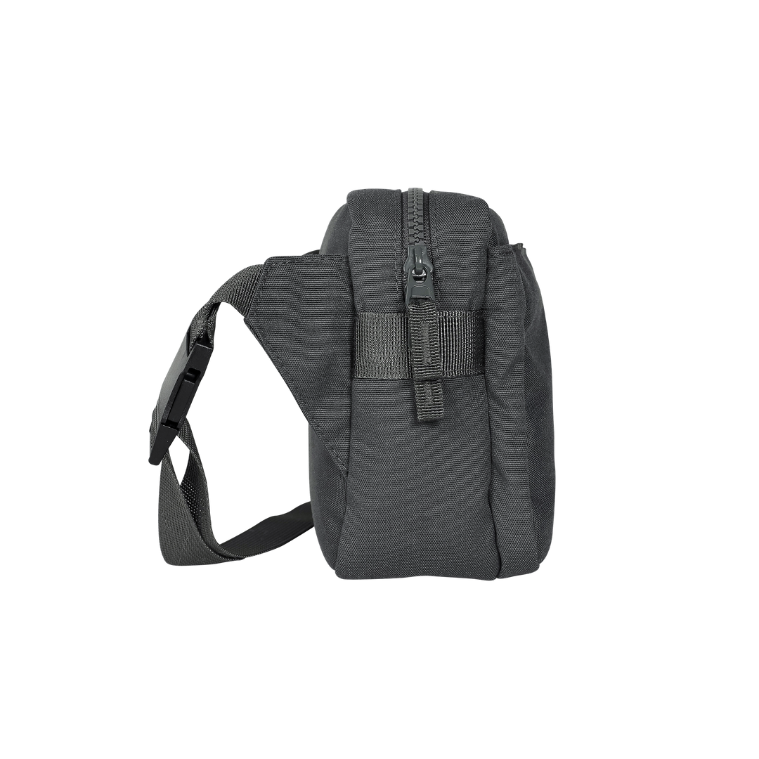 Carry essentials in the Little Unicorn Red Rovr Joey Belt Bag - Charcoal, practical large belt bag