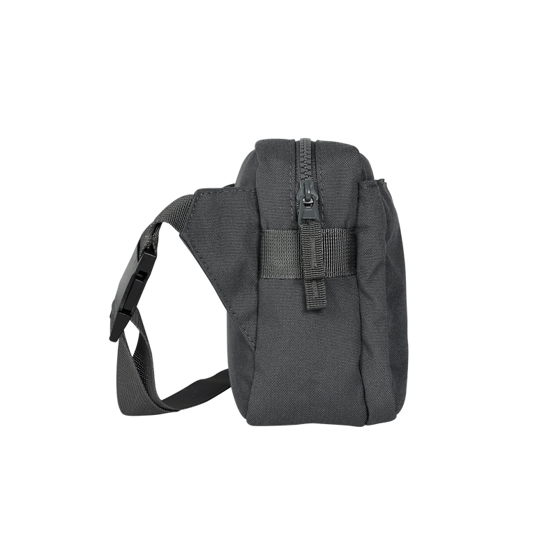 Carry essentials in the Little Unicorn Red Rovr Joey Belt Bag - Charcoal, practical large belt bag