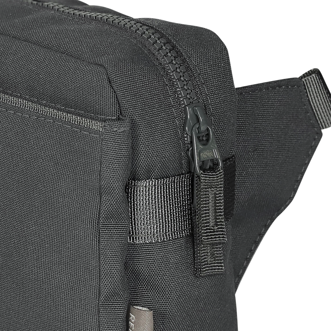 Adjustable Little Unicorn Red Rovr Joey Belt Bag - Charcoal, versatile belt bags for travel or errands