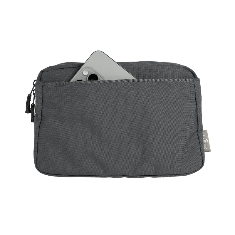 Little Unicorn Red Rovr Joey Belt Bag - Charcoal, lightweight crossbody belt bag for on-the-go style