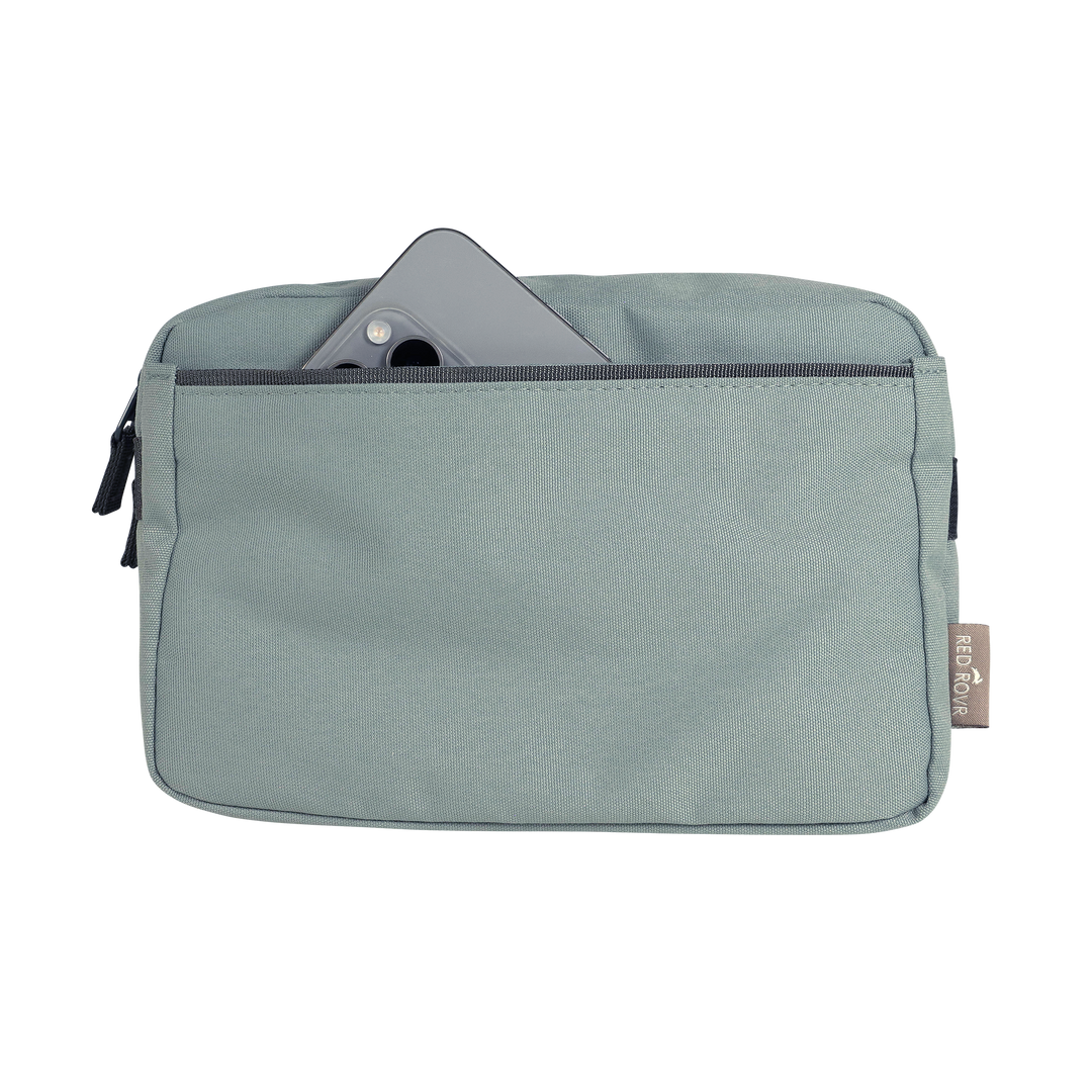 Little Unicorn Red Rovr Joey Belt Bag - Sage, lightweight crossbody belt bag for on-the-go style