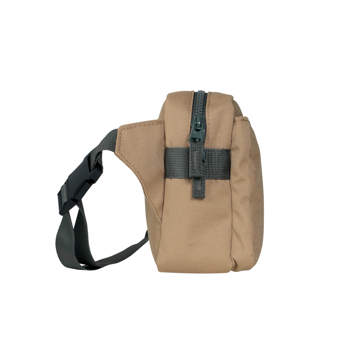 Carry essentials in the Little Unicorn Red Rovr Joey Belt Bag - Toffee, practical large belt bag