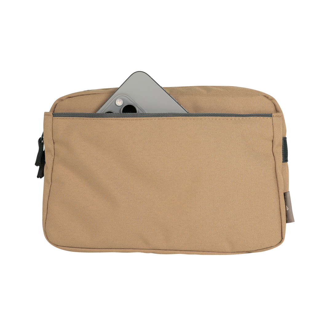 Little Unicorn Red Rovr Joey Belt Bag - Toffee, lightweight crossbody belt bag for on-the-go style